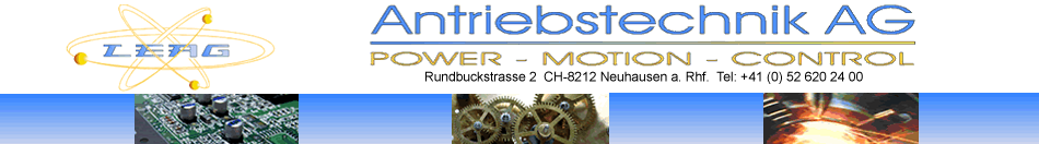 LEAG Antriebstechnik, Grubenstrasse 92, CH-8200 Schaffhausen, Tel: 0041526202400